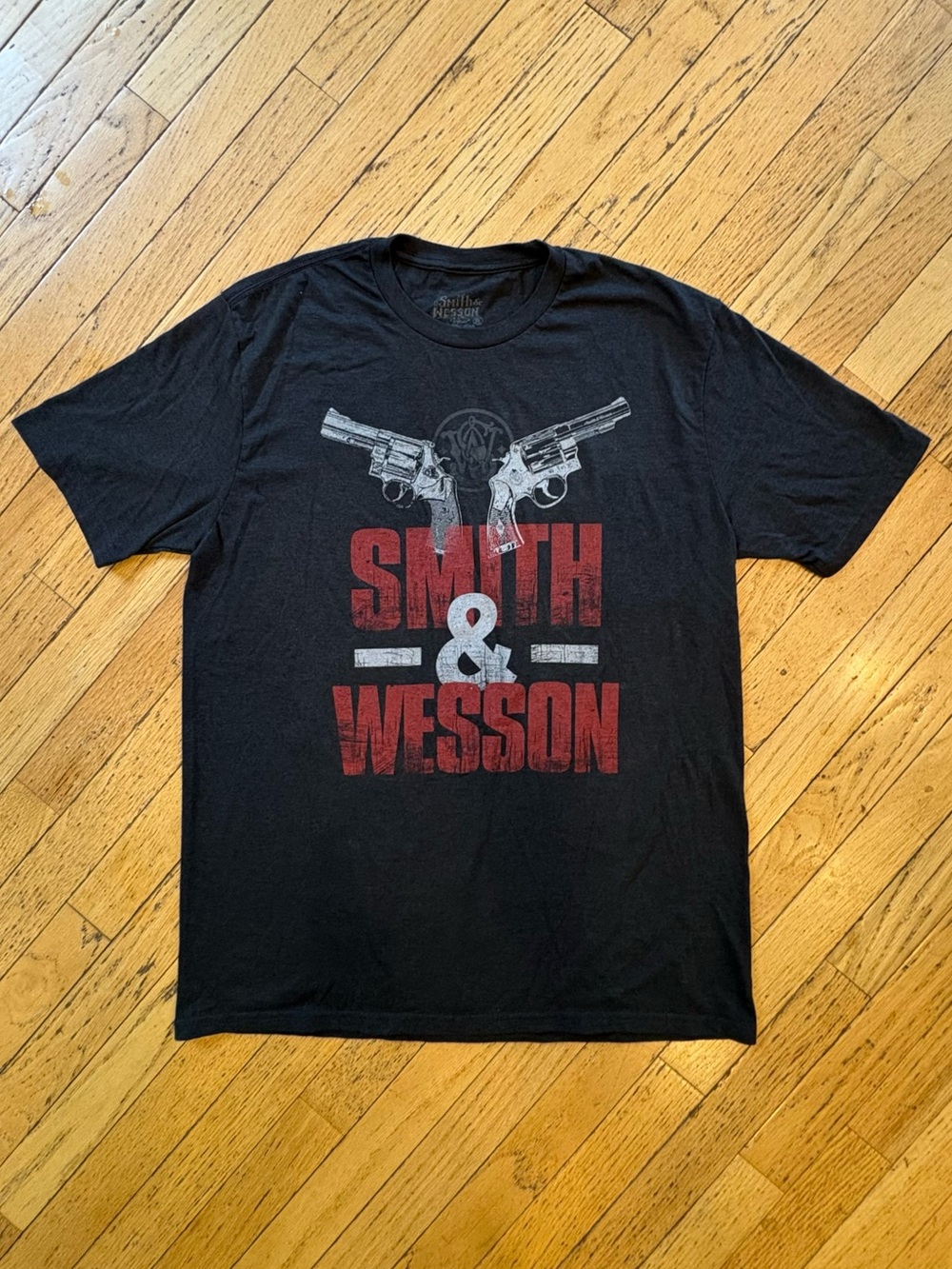 Smith & Wesson Black Short-Sleeve Graphic Tee